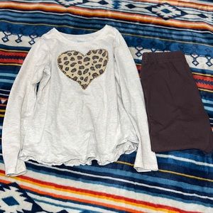 Long sleeve legging set